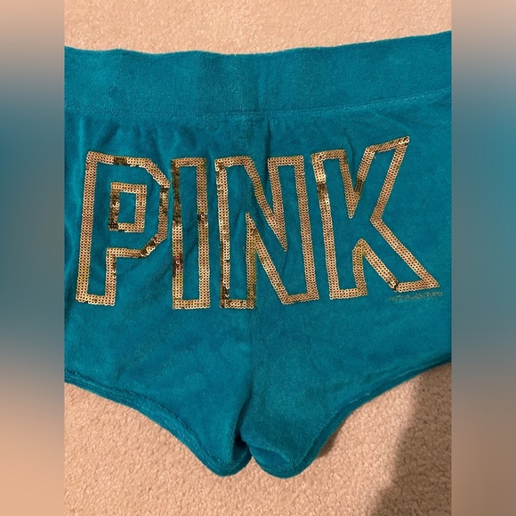 PINK Victoria's Secret Pants - V.S. PINK y2k(2012) bling shorts-small NWT